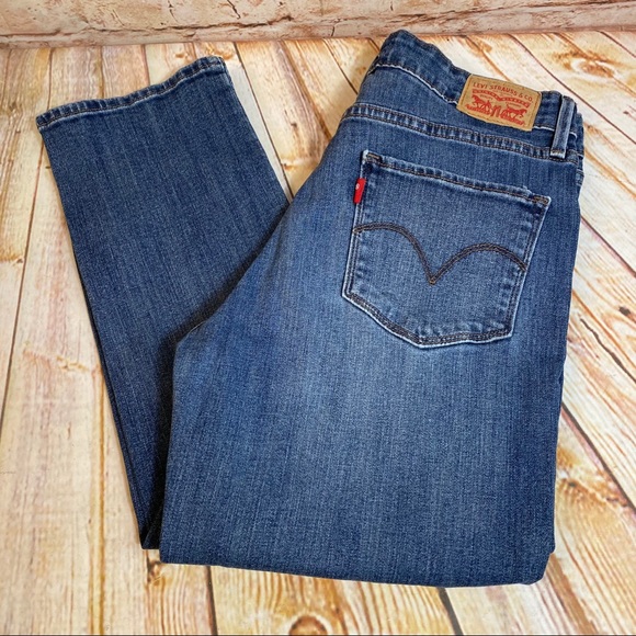 Levi's Denim - Levi's MID RISE SKINNY Blue Jeans Denim Pants